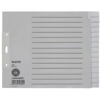 LEITZ Intercalaires en papier naturel, uni, A4 extra-large