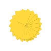 URSUS Tonzeichenpapier A3 2174013 130g, dunkelgelb 100 Blatt