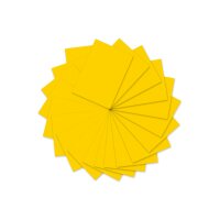 URSUS Tonzeichenpapier A3 2174015 130g, sonnengelb 100 Blatt
