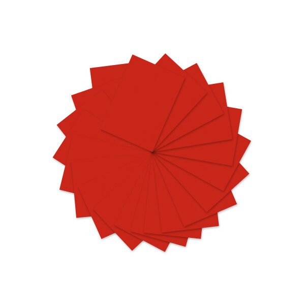 URSUS Papier &agrave; dessin couleur A3 2174022 130g, rouge rubis 100 feuilles