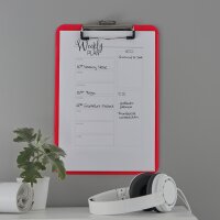 LEITZ Porte-bloc WOW, A4, en polystyrène, blanc