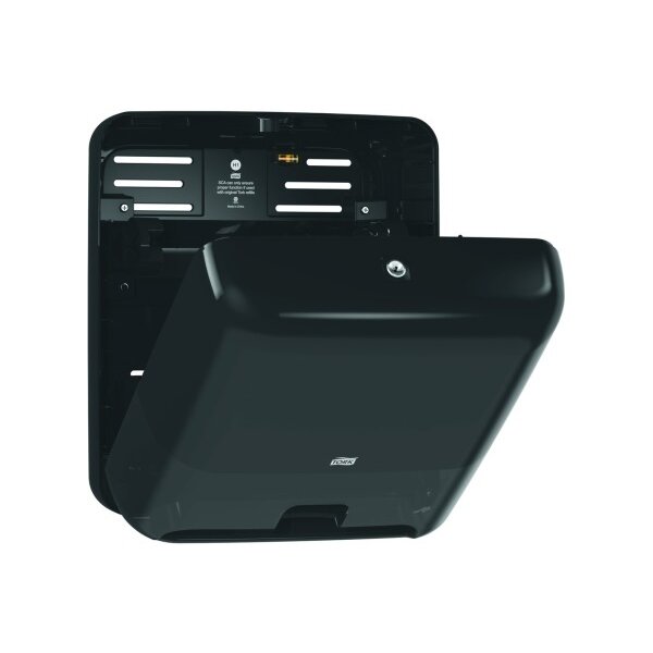 TORK Handtuchspender H1 551108 schwarz, sensor 368x331x206mm