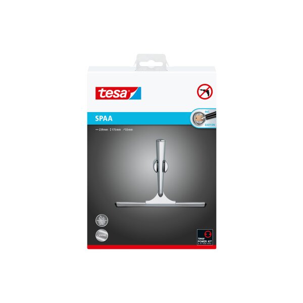 TESA Spaa Duschwischer 40345-00000 chrome, selbstklebend