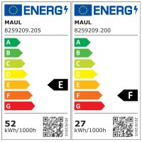 MAUL Lampadaire à LED MAULsirius sensor, dimmable,...