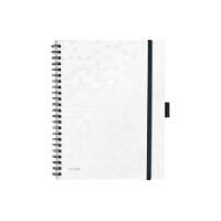 LEITZ Spiralbuch WOW A4 4644-00-01 weiss
