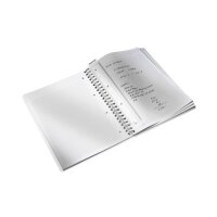 LEITZ Collegeblock WOW PP A4 4638-00-01 blanc...