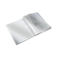 LEITZ Collegeblock WOW PP A4 4638-00-95 noir...