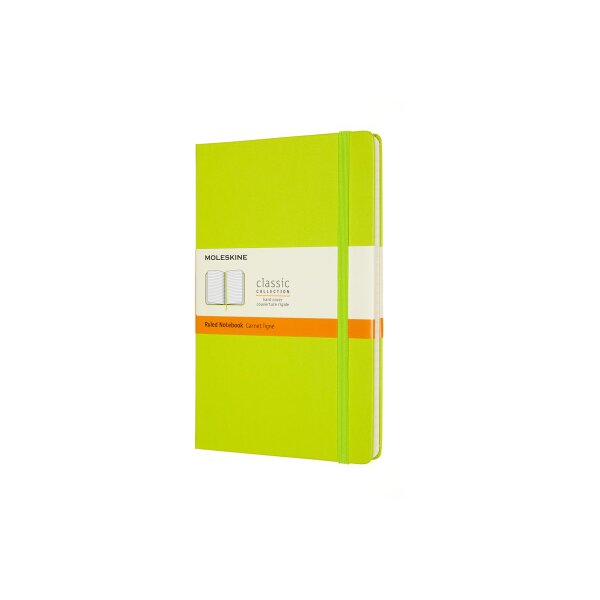 MOLESKINE Carnet HC L/A5 850871 ligné,lime,208 p.
