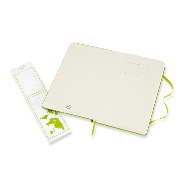 MOLESKINE Carnet HC L/A5 850871 ligné,lime,208 p.