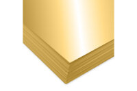 URSUS Tonzeichenpapier A3 2174079 130g, gold glanz 100 Blatt