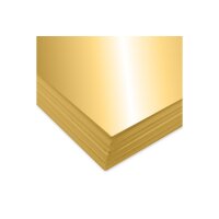 URSUS Tonzeichenpapier A3 2174079 130g, gold glanz 100 Blatt