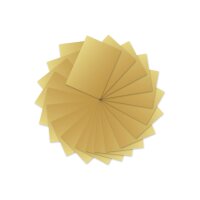 URSUS Tonzeichenpapier A3 2174079 130g, gold glanz 100 Blatt