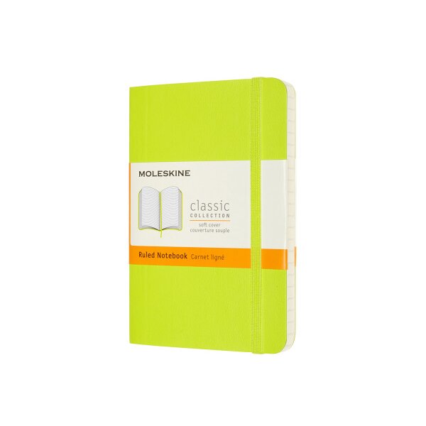 MOLESKINE Carnet SC Pocket/A6 850970 ligné,lime,192 p.