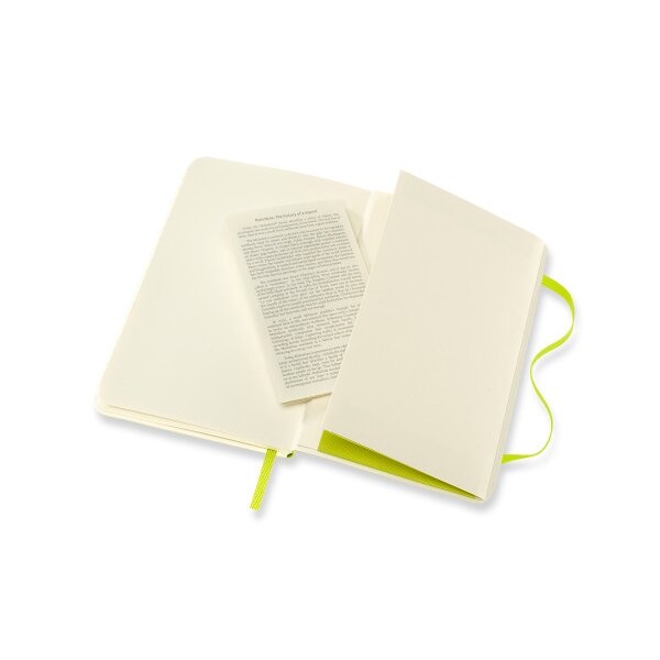 MOLESKINE Carnet SC Pocket/A6 850970 ligné,lime,192 p.