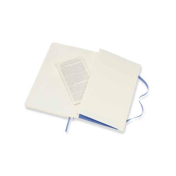 MOLESKINE Notizbuch SC L/A5 850932 liniert,hortensienblau,192 S.