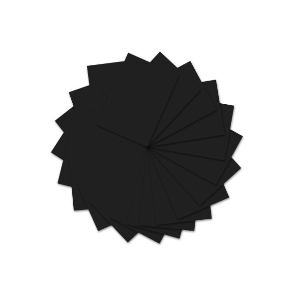 URSUS Papier à dessin couleur A3 2174090 130g, noir 100 feuilles