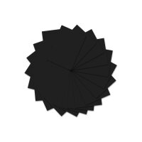 URSUS Tonzeichenpapier A3 2174090 130g, schwarz 100 Blatt