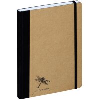 PAGNA Carnet Pur, A6, quadrillé, naturel