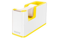 LEITZ Tape Dispenser WOW 19mmx33m 5364-10-16 blanc/jaune