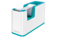 LEITZ Tape Dispenser WOW 19mmx33m 5364-10-51 blanc/bleu