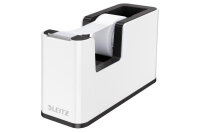 LEITZ Tape Dispenser WOW 19mmx33m 5364-10-95 blanc/noir