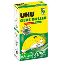 UHU Kleberoller GLUE Roller, permanent, 8,4 mm x 16,5 m