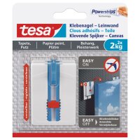 tesa Powerstrips Klebenagel, für Tapete & Putz,...