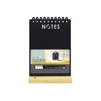 SECURIT Kreidetafel NOTES FBT-NOTES schwarz 34x21x6cm