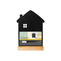 SECURIT Kreidetafel HOUSE FBT-HOUSE schwarz 32x23x6cm