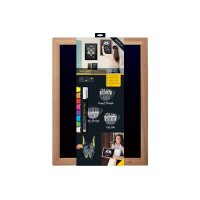 SECURIT Kreidetafel WOODY WBW-TE-30-40 teak 40x30x1cm