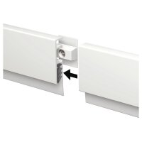 MAUL Klemmleiste MAULgrip 100cm 6245802 weiss, Alu