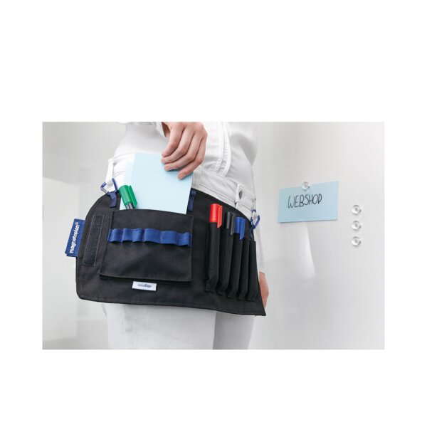 magnetoplan Moderationstasche "Action Wallet", best&uuml;ckt