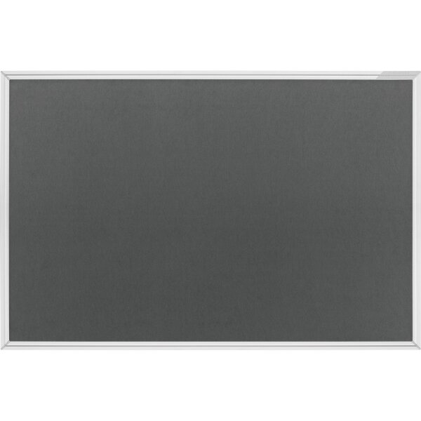 MAGNETOPLAN Design-Pinnboard SP 1490001 Filz, grau 900x600mm