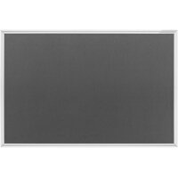 MAGNETOPLAN Design-Pinnboard SP 1460001 Filz, grau 600x450mm