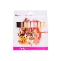 TALENS Ecoline Brush Pen Set 11509806 ass. Skin 10...