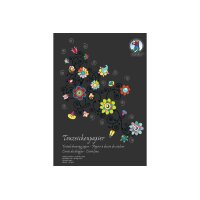 URSUS Tonzeichenpapier-Block A4 2134690SE 130g, schwarz...