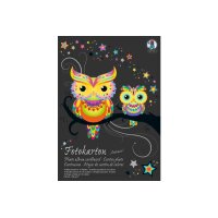 URSUS Carton photo bloc A3 3814099SE 300g, 10 couleurs 10...