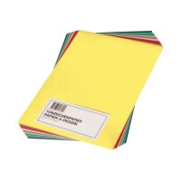 PAPYRUS Tonzeichenpapier A4 88299999 130g, farbig ass....