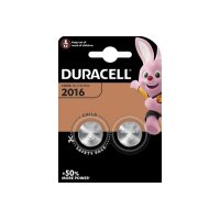 DURACELL Knopfbatterie Specialty CR2016 B2 CR2016, 3V 2...
