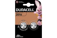 DURACELL Pile miniature Specialty CR2016 B2 CR2016, 3V 2...