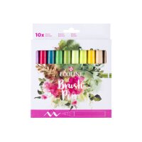 TALENS Ecoline Brush Pen Set 11509804 ass. Botanic 10 pcs.