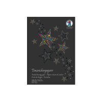 URSUS Tonzeichenpapier-Block A4 2134601SE 130g, weiss 20...