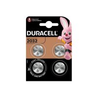 DURACELL Knopfbatterie Specialty 4-119376 CR2032, 3V 4...