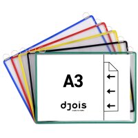 djois by tarifold Poche à anse, format A3,...
