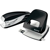 LEITZ Heftgerät- & Locher-Set Nexxt WOW,...
