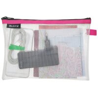 LEITZ Pochette à fermeture zip WOW Traveller, M, noir