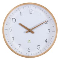 ALBA Holz-Wanduhr "HORTREE", Quarzuhr,...