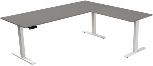 kerkmann Table de bureau assis-debout Move 3, avec élément