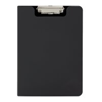 MAUL Porte-bloc à pince, A4, en plastique, noir