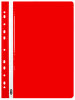 Oxford Chemise de rangement à lamelle, A4, PP, rouge